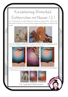 Vorschau - Stundenentwürfe - KUNST Winter: Eichhörnchen im Schnee - Seite 3