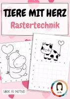 Vorschau - Arbeitsblätter - Materialpaket: 26 x Rastertechnik - Zeichnen lernen - Seite 1