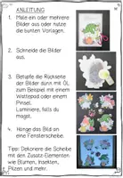 Vorschau - Arbeitsblätter - Frühlingshafte Fensterbilder: Wichtel im Frühling – Kreative Fensterdeko, Mal- und Bastelvorlagen - Seite 2