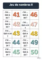 Vorschau - Spiele - Jeu de nombres 2 - de 31 à 60 - Seite 2