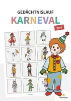 Vorschau - Spiele - Gedächtnislauf für Kids: Karneval & Fasching (Sportunterricht) - Deckblatt