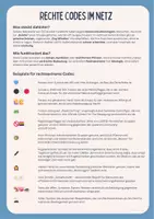Vorschau - Arbeitsblätter - Rechte Codes Im Netz #demokratiestärken - Deckblatt