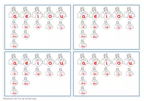 Vorschau - Fördermaterial/Inklusion - Tisch- und Tafelmaterial Silbenkönige - Seite 2