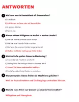 Vorschau - Arbeitsblätter - Die Gans: Leseverständnis und Kreuzworträtsel mit Lösungen - Seite 3