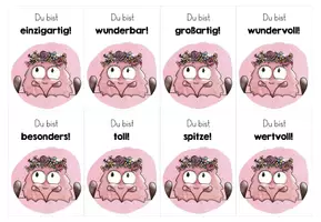Vorschau - Anderer Materialtyp - Grußkarte zum Valentinstag mit Knuffies - Seite 3