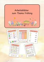 Vorschau - Arbeitsblätter - Materialpaket Frühling - Seite 1