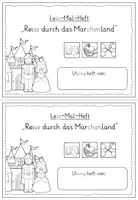 Vorschau - Arbeitsblätter - Lese-Mal-Heft: Reise durch das Märchenland (Klasse 1) - Seite 2