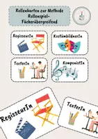 Vorschau - Aufgabenkarten - Rollenkarten zur Methode Rollenspiel - Fächerübergreifend - Deckblatt