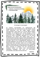 Vorschau - Test - Diktat 6./7.Klasse - Getrennt-/Zusammenschreibung; Nominalisierungen - Deckblatt