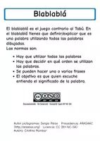 Vista previa - Juegos / Gamificación - Blablablá. Expresión Oral. Primaria - página 1