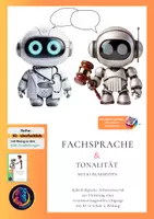Vorschau - Arbeitsblätter - Fachsprache und Tonalität (Künstliche Intelligenz in der Schule) - Deckblatt