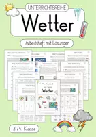 Vorschau - Unterrichtsreihen - Wetter - Materialpaket (3./4. Klasse) - Seite 1
