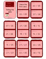 Vorschau - Spiele - I have.. Who has, Telling the date - Deckblatt