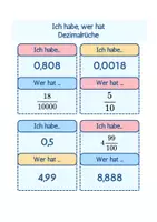 Vorschau - Spiele - Spiel - Ich habe, wer hat...? Dezimalbrüche - Seite 3