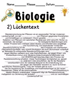 Vorschau - Unterrichtsreihen - Resistenzzüchtung bei Pflanzen Informationen und Arbeitsblätter - Seite 2