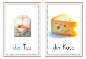 Vorschau - Bildkarten - Materialpaket - Bildkarten Mahlzeiten - Seite 1