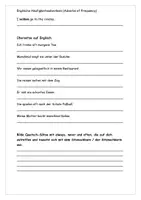 Vorschau - Arbeitsblätter - Englische Häufigkeitsadverben Merkkasten Aufgaben Lösung - Seite 3