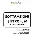 anteprima - Esercizi - IL GIOCO DELLA SOTTRAZIONE - Pagina di copertina