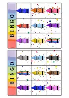 Vista previa - Juegos / Gamificación - Bingo (Los Colores/Die Farben/The Colors) - página 3
