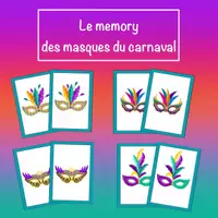 Aperçu - Jeux - Le memory des masques du carnaval - Page de couverture