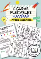 Vista previa - Manualidades / Dibujos para colorear - Figuras plegables para Navidad - Portada