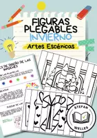 Vista previa - Manualidades / Dibujos para colorear - Figuras plegables para el invierno - Portada