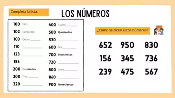 Vorschau - Arbeitsblätter - Los números desde el 100 Arbeitsblätter, Präsentation, Spiel - Seite 2