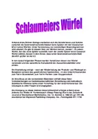 Vorschau - Stundenentwürfe - Schlaumeiers Würfel (Efron'sche Würfel) - Deckblatt
