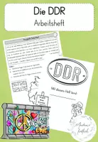 Vorschau - Arbeitsblätter - Arbeitsheft DDR - Deckblatt