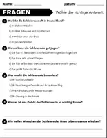 Vorschau - Arbeitsblätter - Die Schleiereule: Leseverständnis und Kreuzworträtsel mit Lösungen - Seite 2