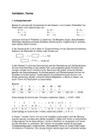 Vorschau - Lehrpläne/Lehrermaterial - Variable Terme Gleichungen - Seite 1