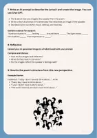 Vorschau - Arbeitsblätter - Things I don't have to think about - Poem about Privileges #demokratiestärken - Seite 2