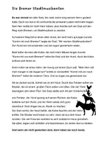 Vorschau - Stundenentwürfe - Märchen. Märchentexte mit Fragen - Seite 3