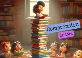 Vista previa - Tarjetas / Manipulativos - Comprensión Lectora manipulativa - Portada