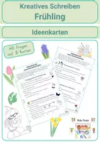 Vorschau - Mal- und Bastelvorlagen - Materialpaket kreatives Schreiben; Jahreszeiten - Seite 1