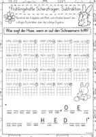 Vorschau - Arbeitsblätter - Frühling/Ostern Mathe Lerntheke 4.Klasse: Üben durch frühlingshafte Scherzfragen und Witze! - Seite 3