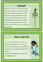 Vorschau - Stationenlernen - Übungskartei: Groß-und Kleinschreibung - Frühling - Seite 3