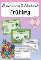 Vorschau - Arbeitsblätter - Frühlingsbräuche: Wissenskartei mit Arbeitsheft - Deckblatt