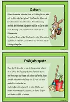 Vorschau - Arbeitsblätter - Frühlingsbräuche: Wissenskartei mit Arbeitsheft - Seite 3