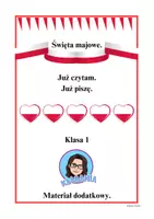 zapowiedź - 📌 Święta majowe w Polsce – „Już czytam, już piszę” 📖 - obwoluta