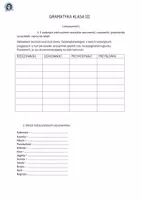 zapowiedź - 📌 Gramatyka – Rzeczownik i Czasownik ✏️📖 klasa 3 - obwoluta
