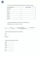 zapowiedź - 📌 Gramatyka – Rzeczownik i Czasownik ✏️📖 klasa 3 - strona 1