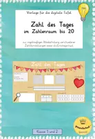 Vorschau - Präsentationen/Tafelbilder - Zahl des Tages ZR 20 - Vorlage für die digitale Tafel - Deckblatt
