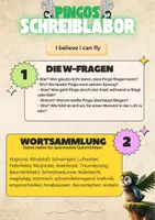 Vorschau - Arbeitsblätter - Pingos Schreibwerkstatt - Du schreibst die Geschichte fertig! + Mini-Faltheft - Seite 2