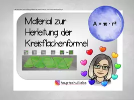 Vorschau - Arbeitsblätter - Kreisflächenformel - Seite 1