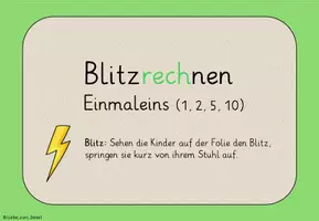 Vorschau - Spiele - Blitzrechnen Einmaleins 1 (Digitale Tafel): Kl. 2 & 3 - Seite 2
