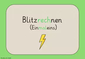 Vorschau - Spiele - Blitzrechnen Einmaleins 2 (Digitale Tafel): Kl. 2 & 3 - Seite 1