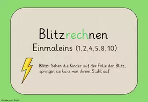 Vorschau - Spiele - Blitzrechnen Einmaleins 2 (Digitale Tafel): Kl. 2 & 3 - Seite 2