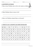 Vorschau - Arbeitsblätter - Lesetext - Frühblüher (Klasse 1/2) - Seite 3