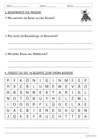 Vorschau - Arbeitsblätter - Lesetext - Unsere Bienen (Klasse 1/2) - Seite 3